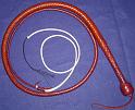 6ft Saddle Tan 12 plait Indiana Jones Bullwhip D